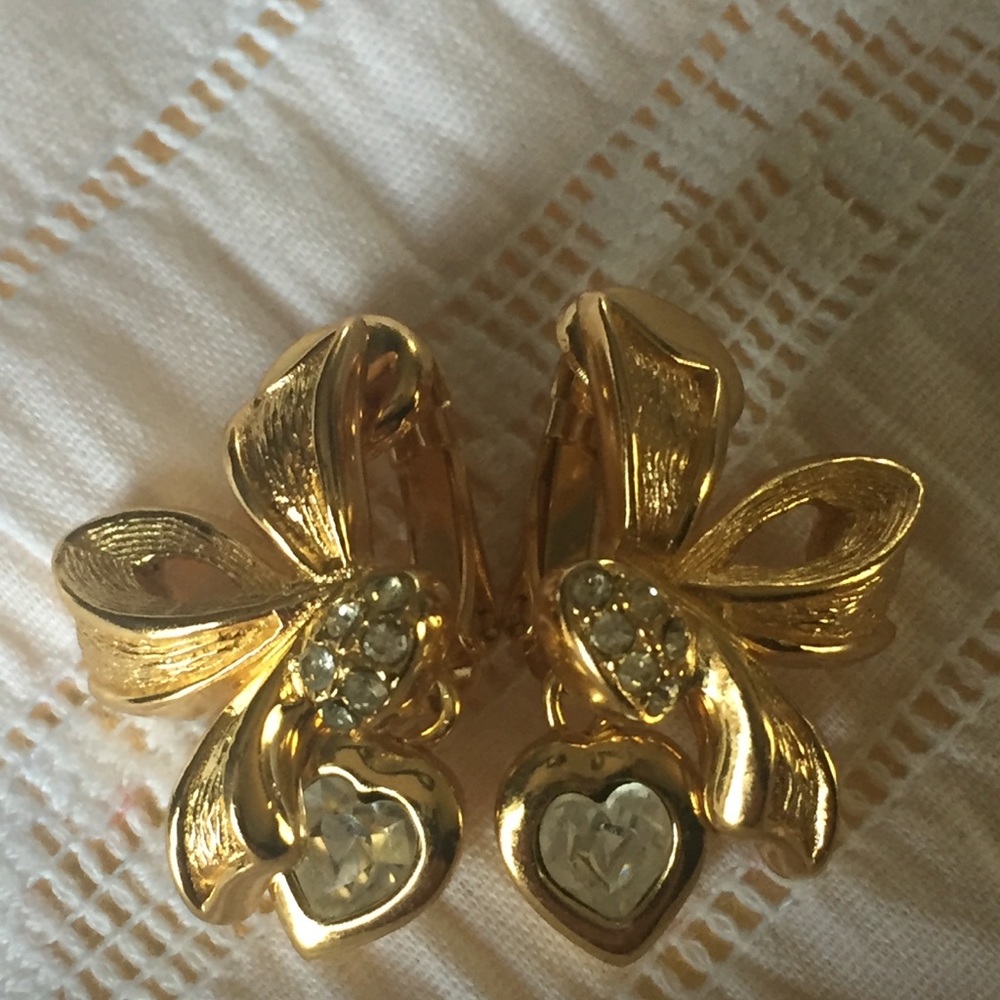 Christian Dior Vintage Clip on Earrings
